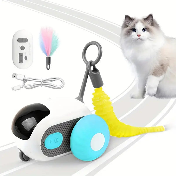 Interactive Smart Cat Toy with Remote Control