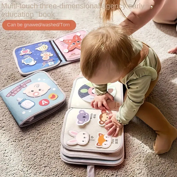 Little Explorer’s Cloth Book – Educational and Fun Toy for Kids